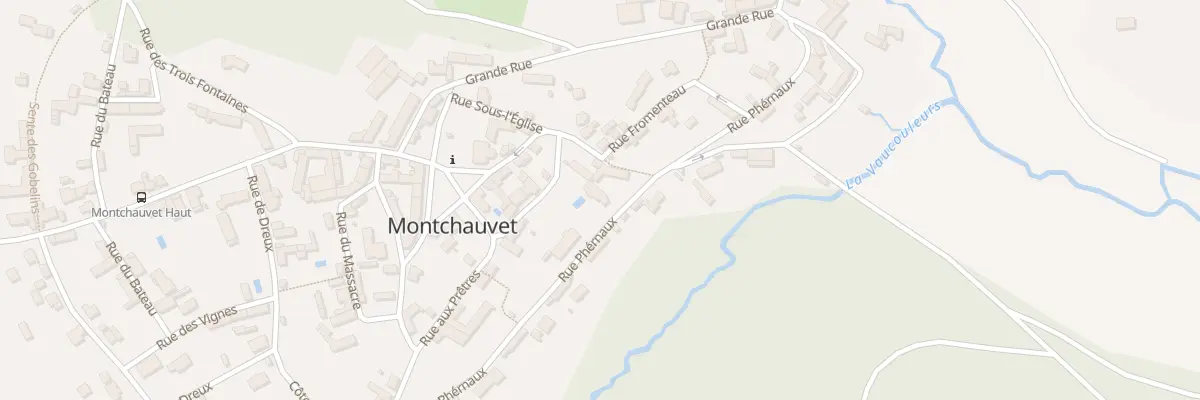 Plan du 12 Rue Phernaux à Montchauvet