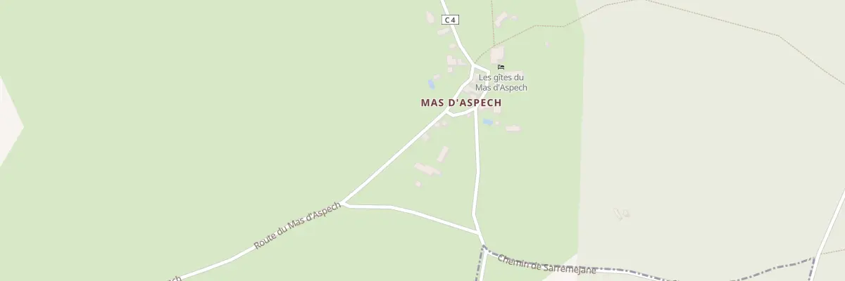 Plan du 5026 Mas d’Aspech à Belmont-Sainte-Foi