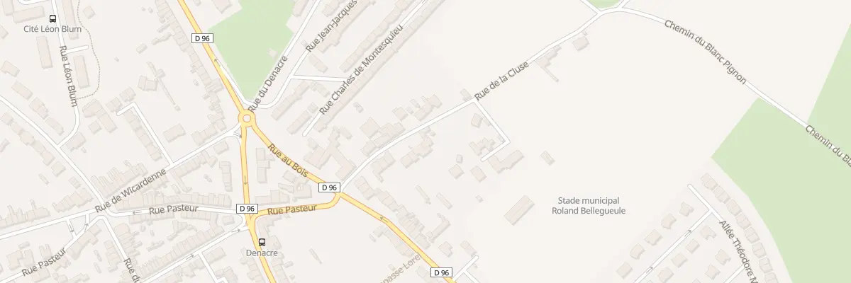 Plan du 16 Rue de la Cluse à Saint-Martin-Boulogne