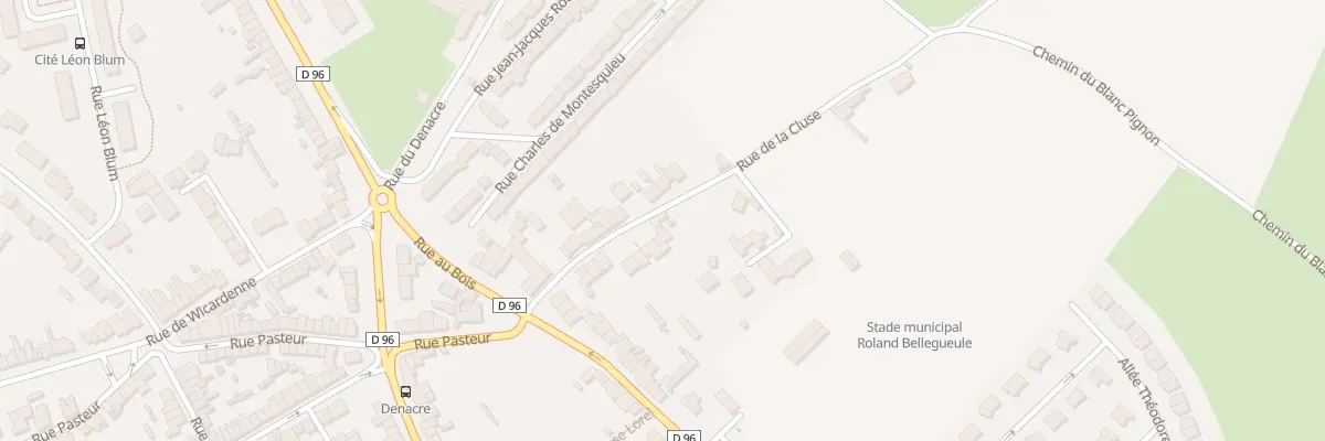 Plan du 18 Rue de la Cluse à Saint-Martin-Boulogne