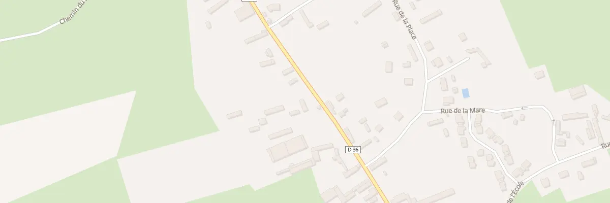 Plan du 617 Rte de Flamets Fretils à Conteville