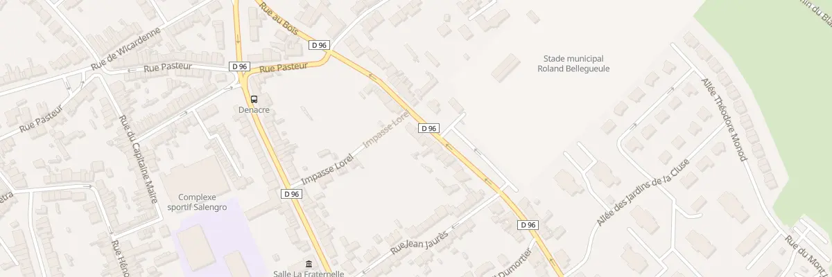 Plan du 107 Rue au Bois à Saint-Martin-Boulogne
