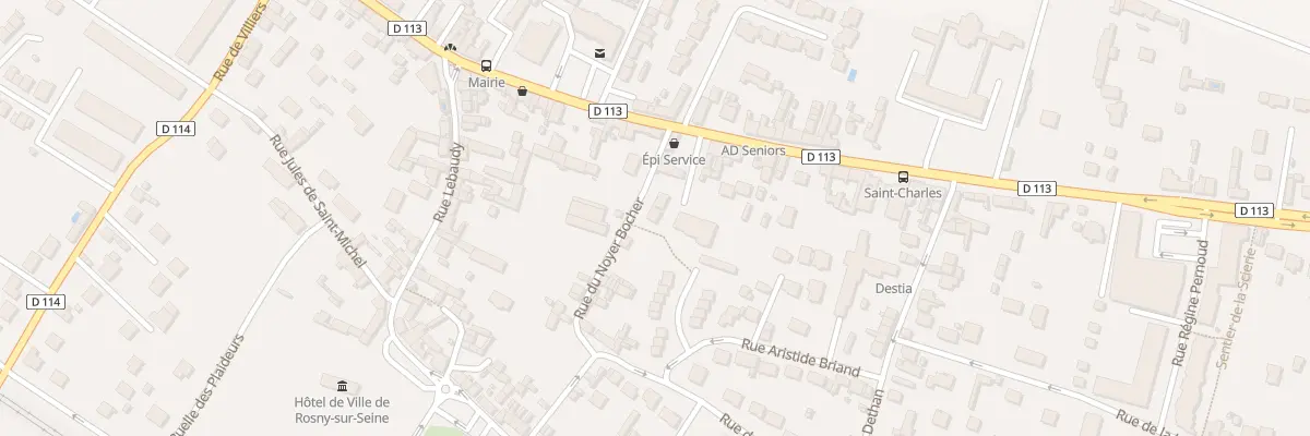 Plan du 3 Rue du Noyer Bôcher à Rosny-sur-Seine