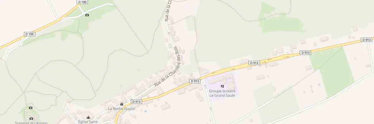 Plan du 12 Rue de la Charrière des Bois à La Roche-Guyon
