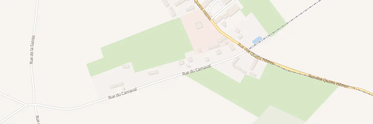 Plan du 4 Rue du Carnaval à Bézancourt