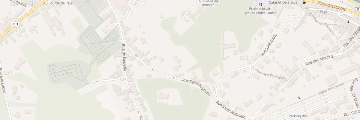 Plan du 15B Rue Saint Augustin à Saint-Valery-sur-Somme