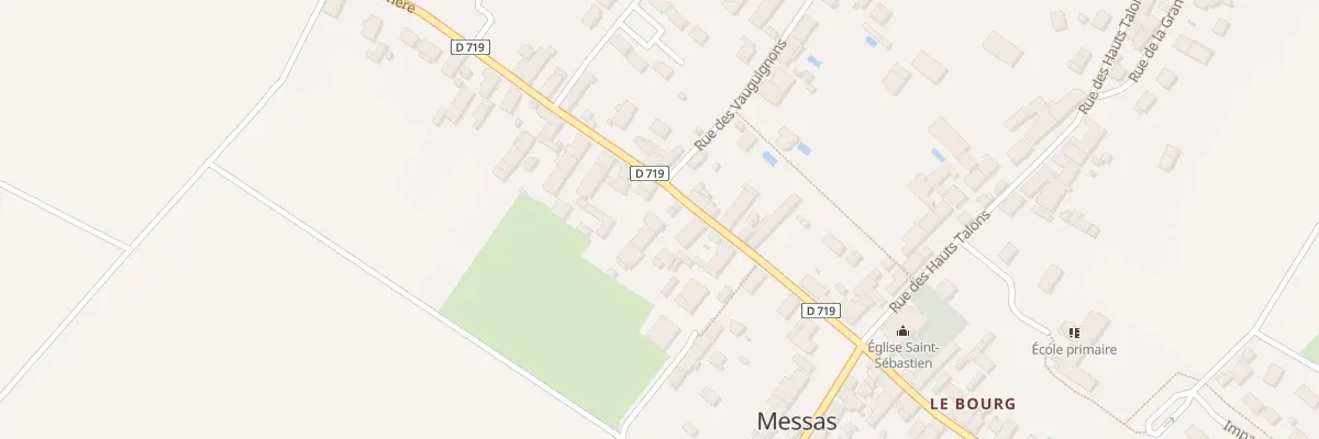 Plan du 19 Rue de la Perrière à Messas