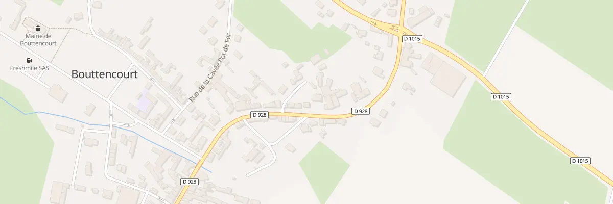 Plan du 28 Rue d’Abbeville à Bouttencourt