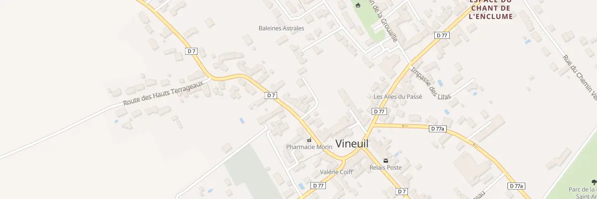 Plan du 5034 Rte de Villegongis à Vineuil