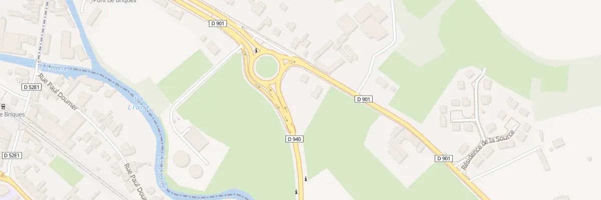 Plan du 56 Rte Nationale à Isques