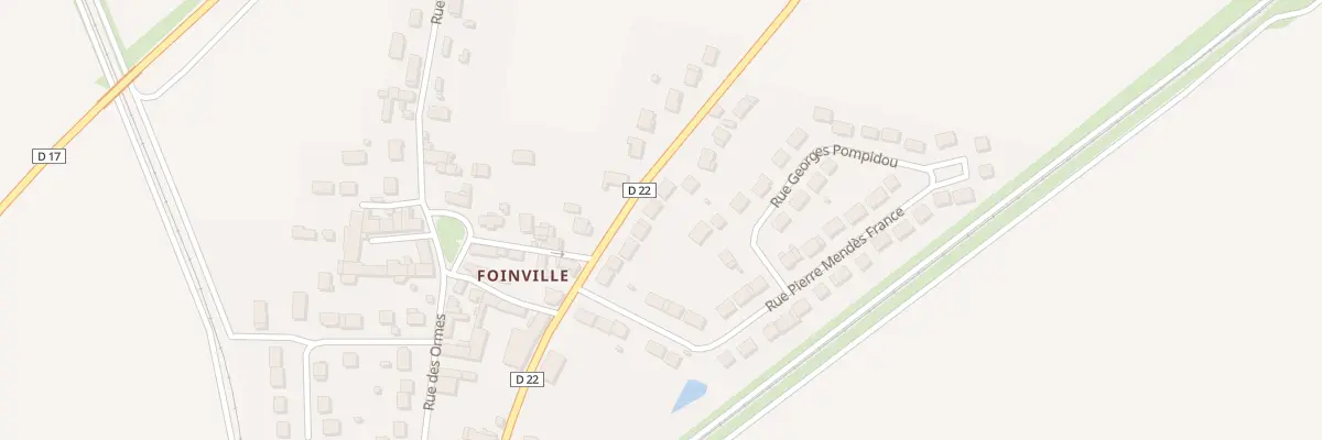 Plan du 20 Rue du Onze Novembre 1918 aux Villages Vovéens