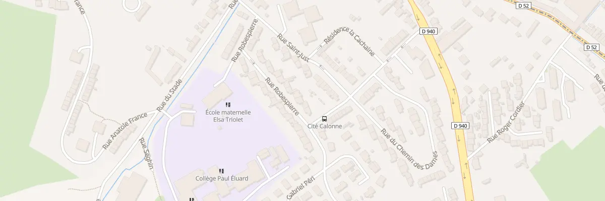 Plan du 27 Rue Robespierre à Saint-Étienne-au-Mont