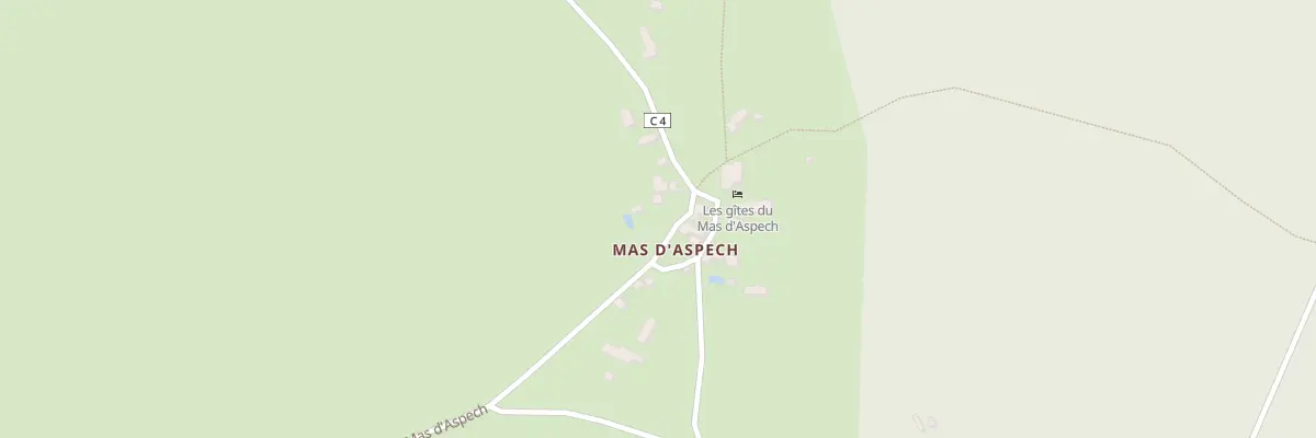 Plan du 1100 Rte du Mas d’Aspech à Belmont-Sainte-Foi