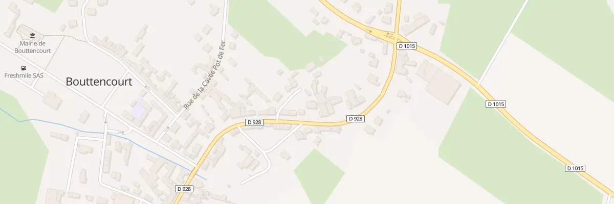 Plan du 30 Rue d’Abbeville à Bouttencourt