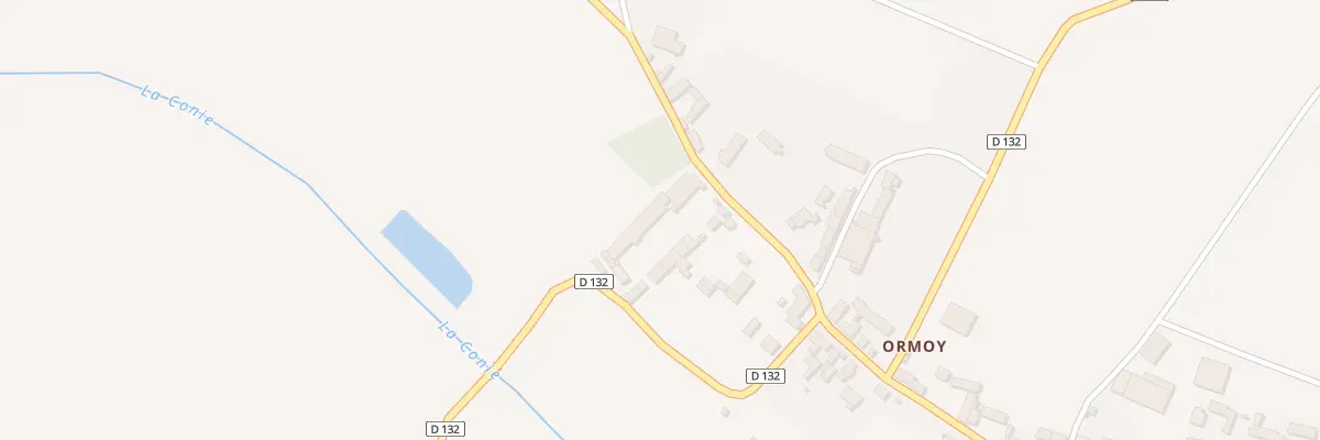 Plan du 1 Ormoy à Courbehaye