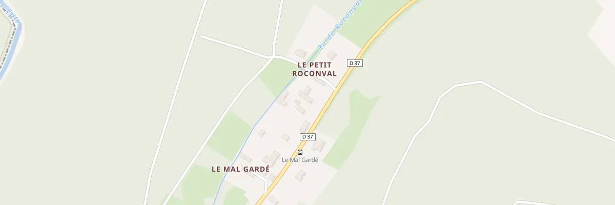 Plan du 45 Rue des Moulins à Amenucourt
