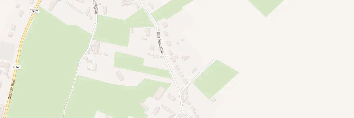 Plan du 14 Rue Mazette à Bouillancourt-en-Séry