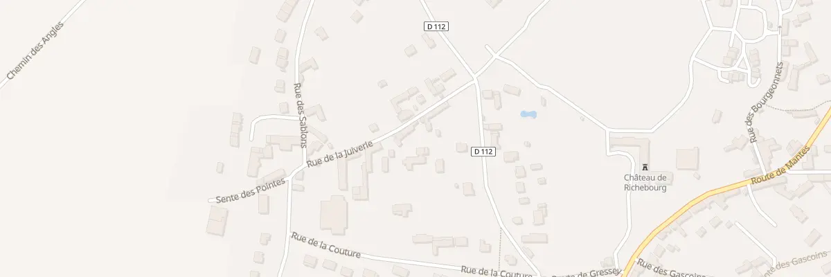 Plan du 10 Rue de la Juiverie à Richebourg