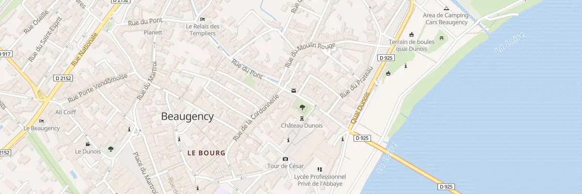 Plan du 9 Rue du Pont à Beaugency
