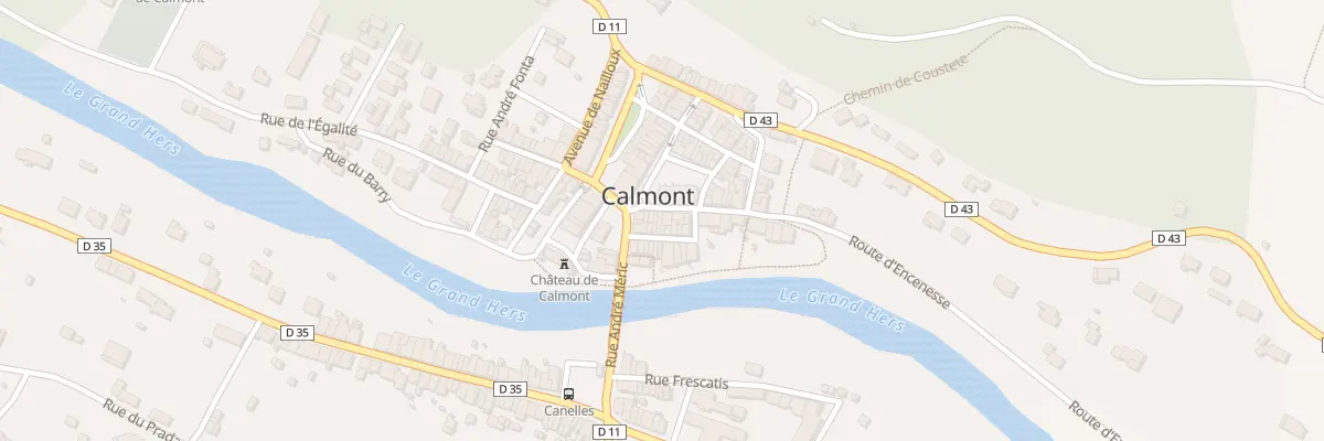 Plan du 5 Rue du Vieux Moulin à Calmont