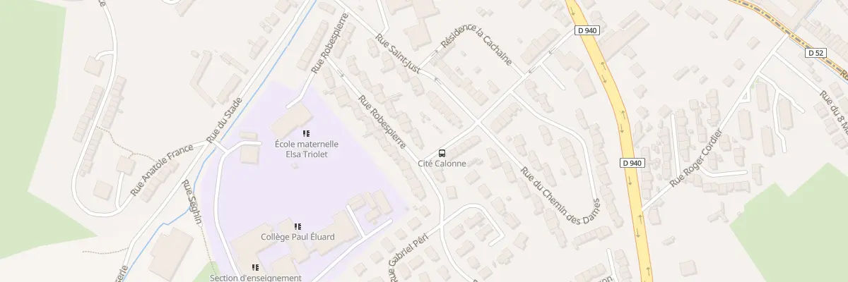 Plan du 31 Rue Robespierre à Saint-Étienne-au-Mont