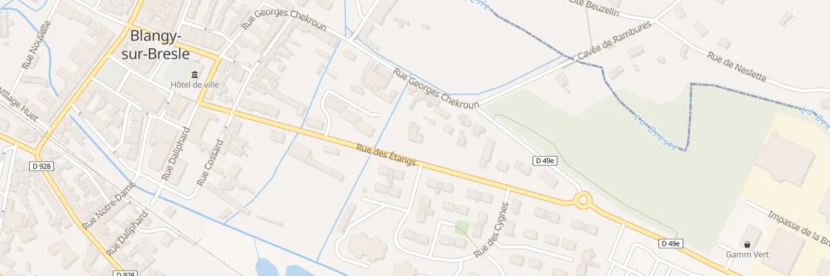 Plan du 15 Rue des Etangs à Blangy-sur-Bresle