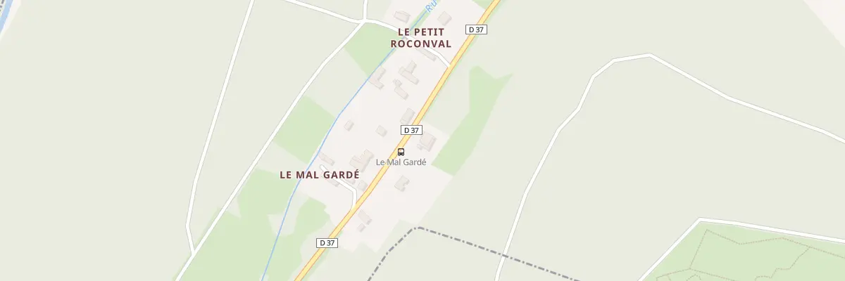 Plan du 42 Rue des Moulins à Amenucourt