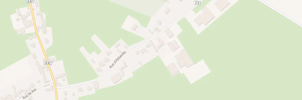 Plan du 11B Rue d’Abbeville à Bouillancourt-en-Séry