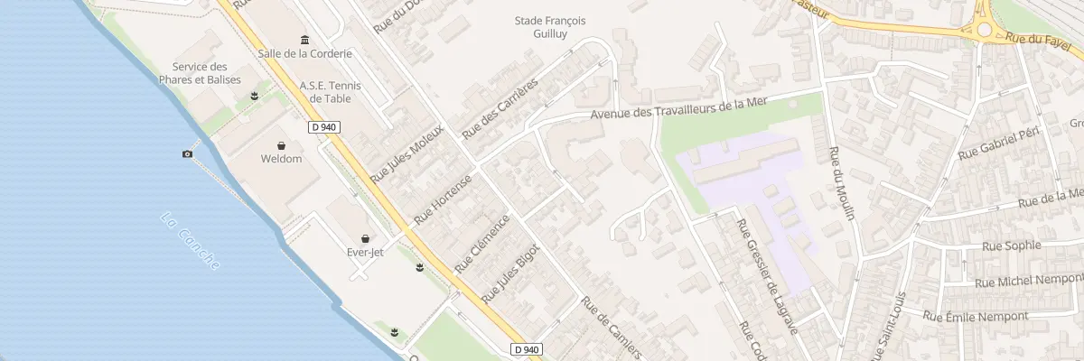 Plan du 13 Rue Joséphine à Étaples