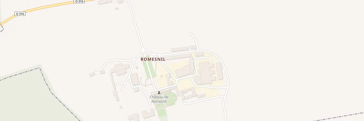 Plan du 5272 Verrerie de Romesnil à Nesle-Normandeuse