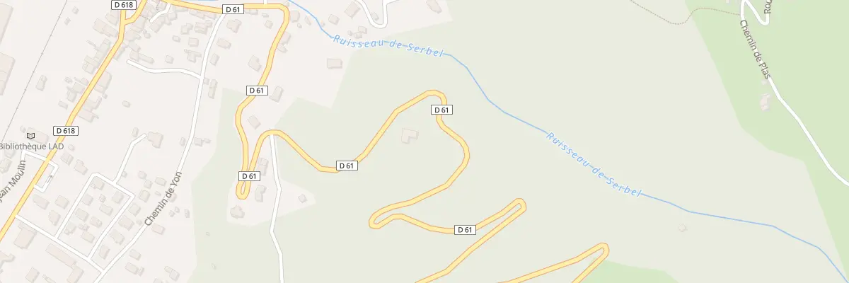 Plan du 358C Rte de Croquié à Mercus-Garrabet