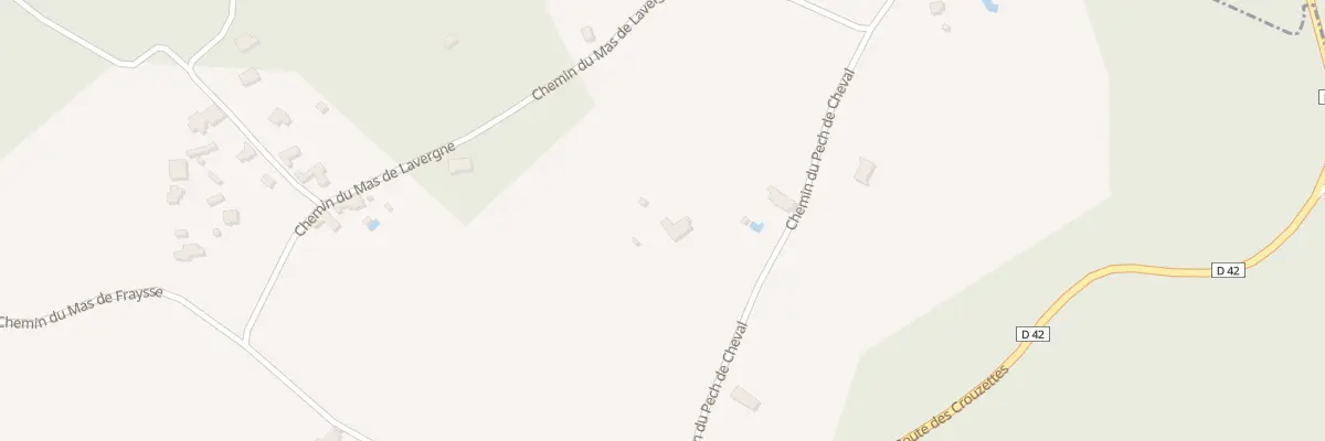 Plan du 209A Che du Pech de Cheval à Escamps