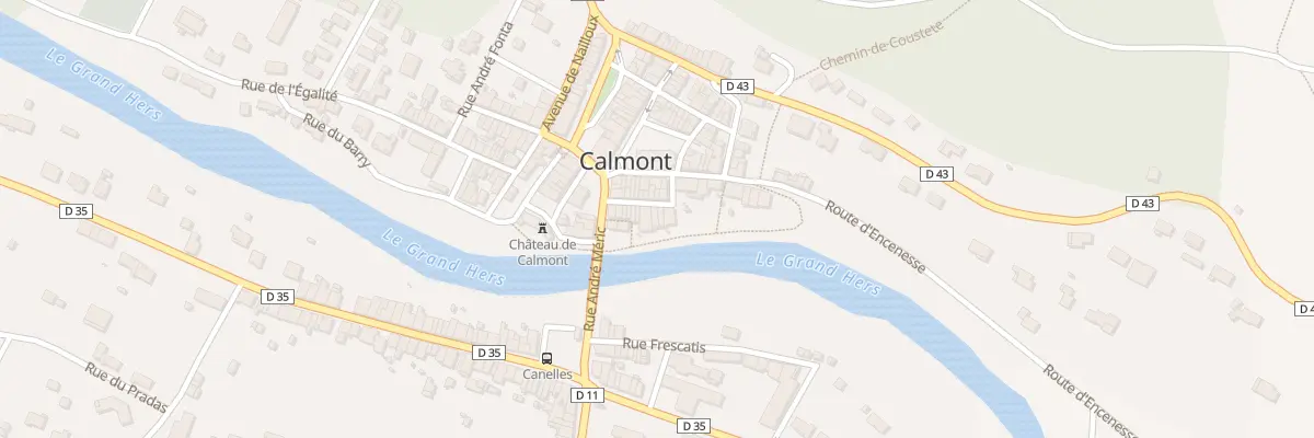 Plan du 13 Rue du Pétré à Calmont