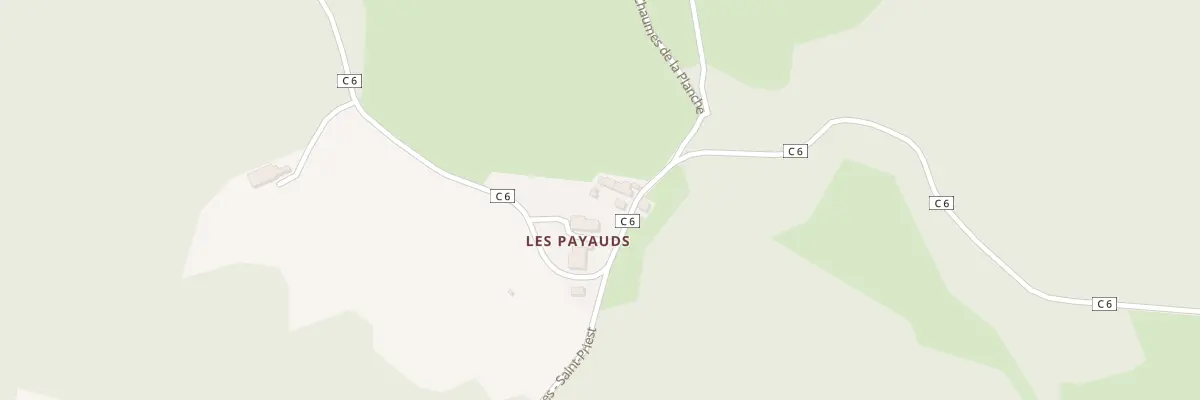 Plan du 5019 Les Payauds à Auriat