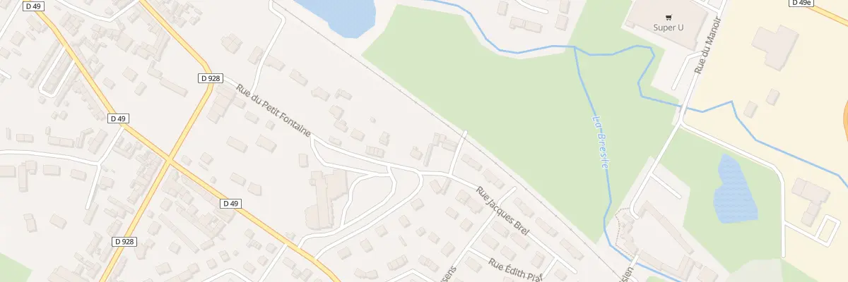 Plan du 23B Rue du Petit Fontaine à Blangy-sur-Bresle