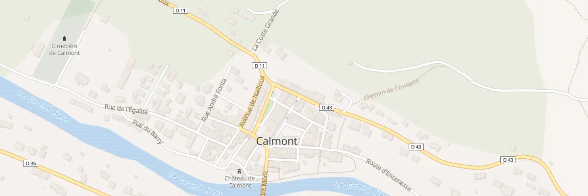 Plan du 35 Rue André Méric à Calmont