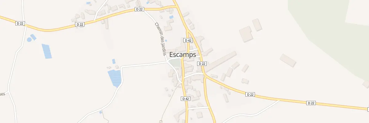 Plan du 5003 Escamps Nord à Escamps