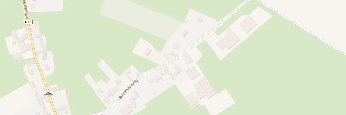 Plan du 4 Rue d’Abbeville à Bouillancourt-en-Séry