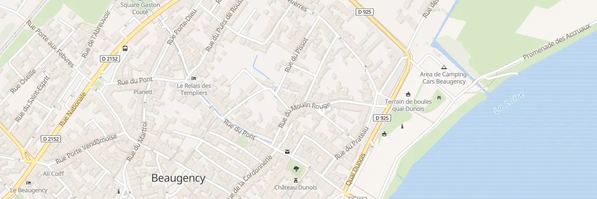 Plan du 10 Rue du Puits Chaumont à Beaugency