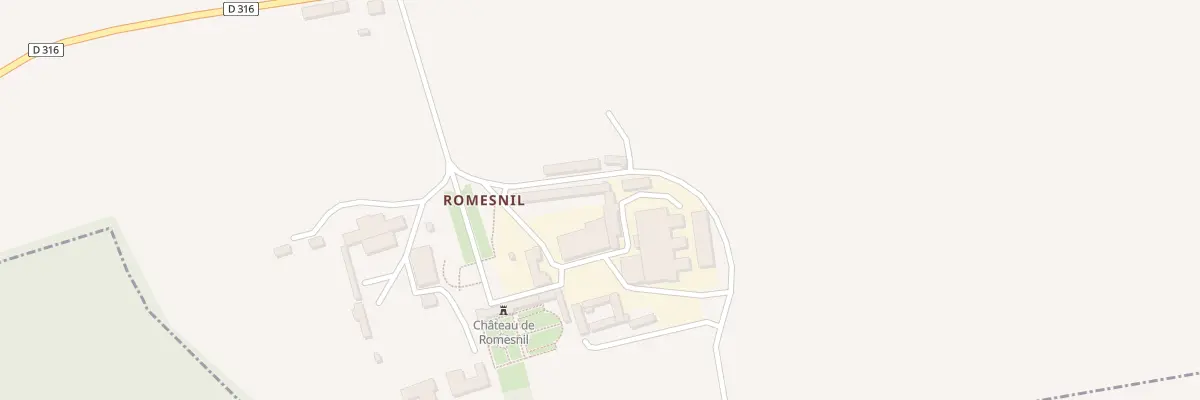Plan du 5260 Verrerie de Romesnil à Nesle-Normandeuse