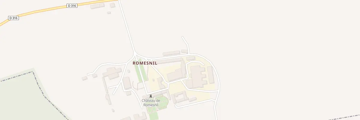 Plan du 5261 Verrerie de Romesnil à Nesle-Normandeuse