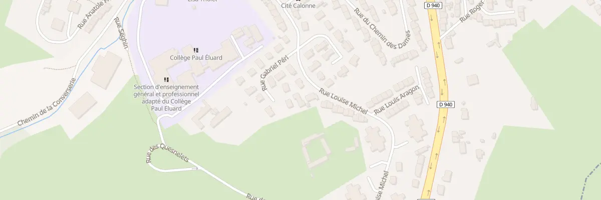 Plan du 4B Rue Louise Michel à Saint-Étienne-au-Mont