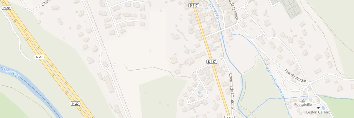 Plan du 6B Av des Pyrénées à Montgailhard