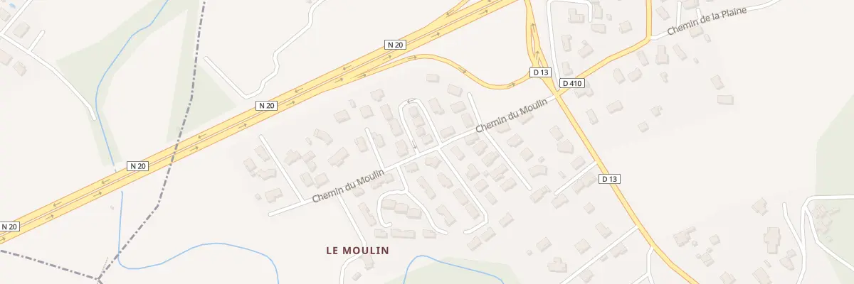 Plan du 10B Penie à Dalou