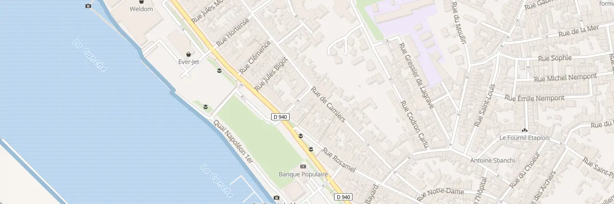 Plan du 12 Rue Suffren à Étaples