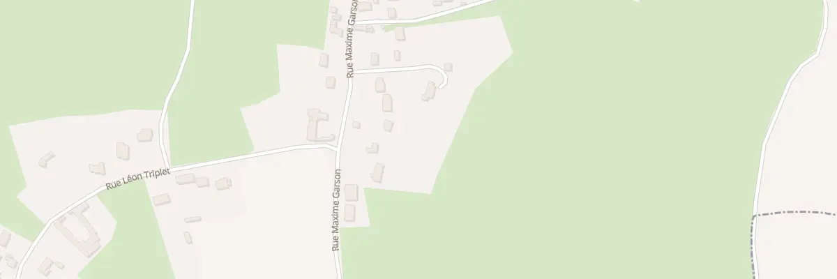 Plan du 845 Rue Maxime Garson à Rang-du-Fliers