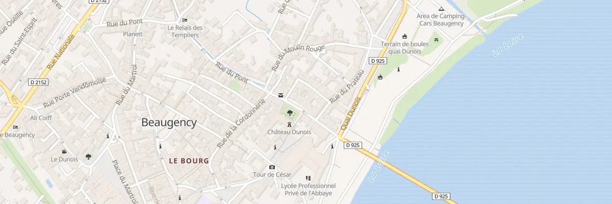 Plan du 12 Rue du Pont à Beaugency