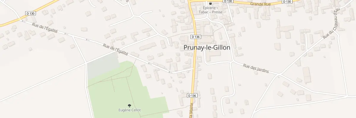 Plan du 28B Rue de la Mairie à Prunay-le-Gillon