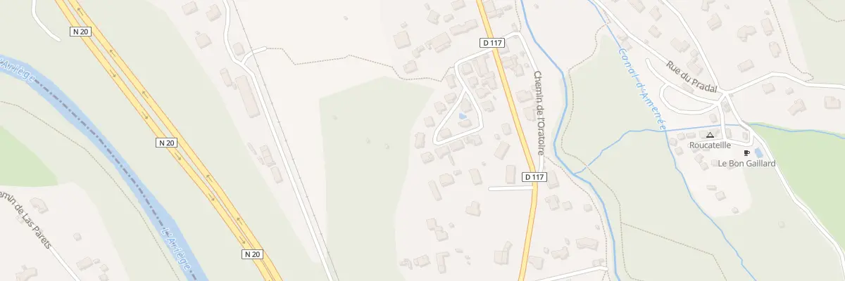Plan du 17 Cité le Laurada à Montgailhard