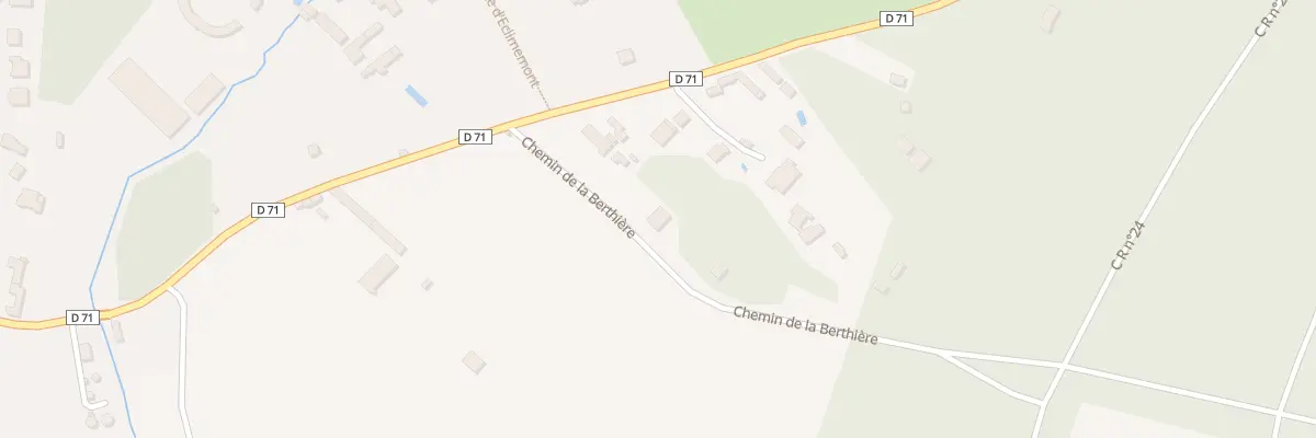 Plan du 1 Che de la Berthière à Mittainville